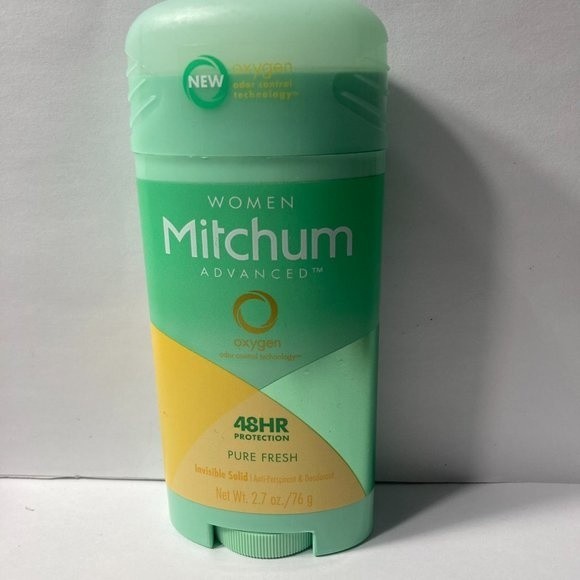 6 Mitchum Pure Fresh Invisible Solid Antiperspirant Deodorant Stick DISCONTINUED